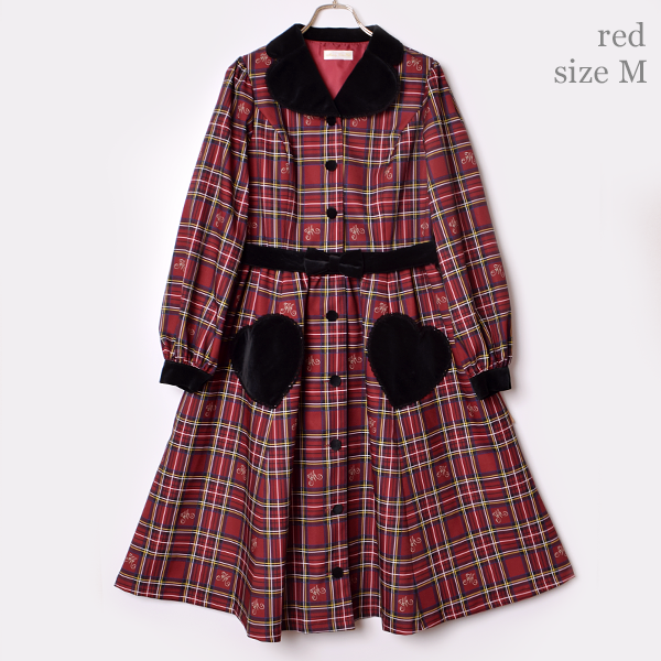 ノーブルタータンワンピース