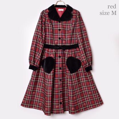 ノーブルタータンワンピース