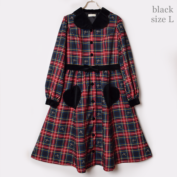 ノーブルタータンワンピース