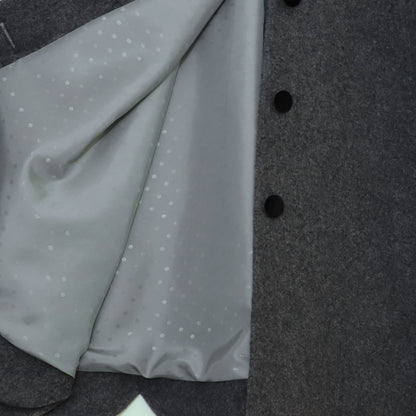 モノトーンスカラップコート