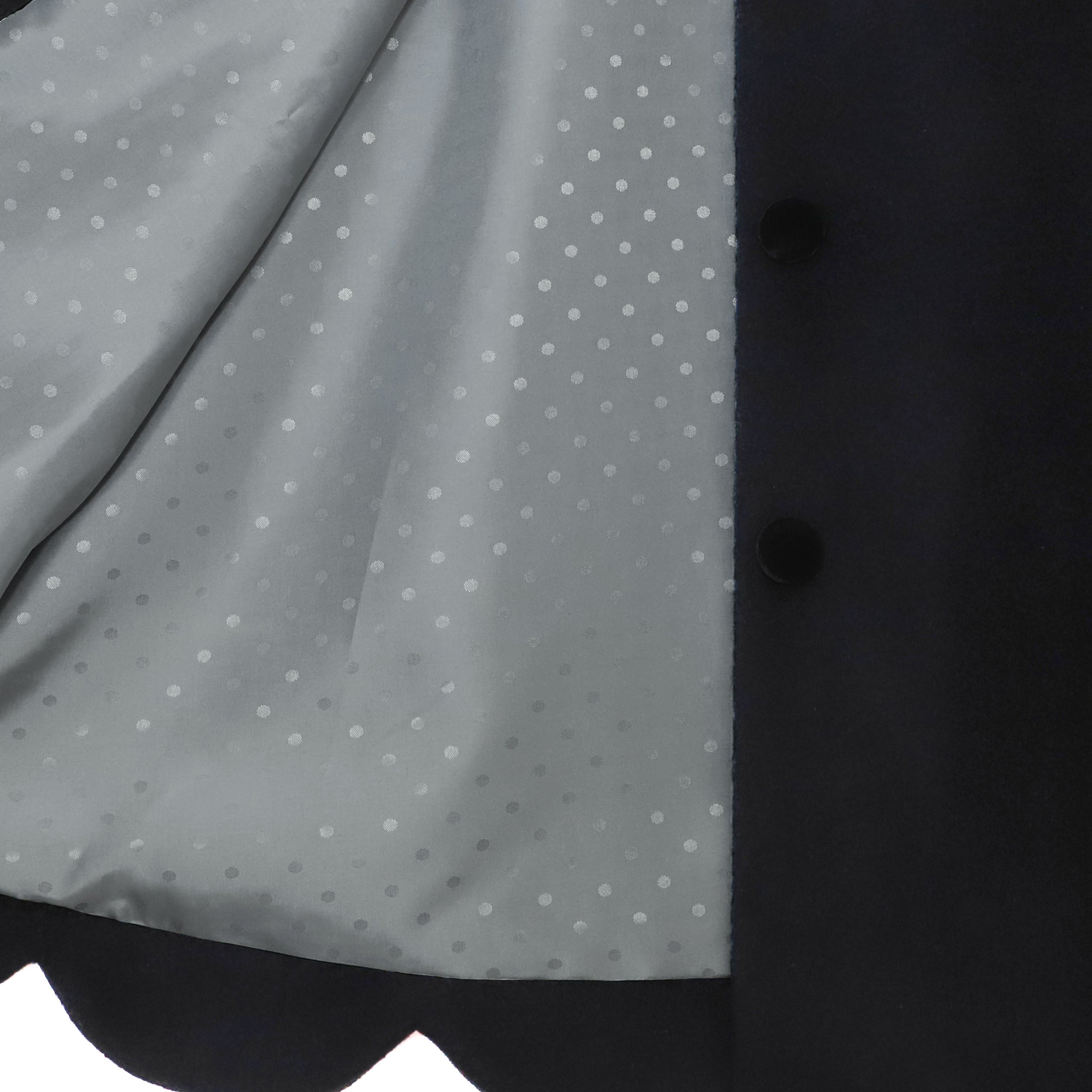 モノトーンスカラップコート-メロディバスケット – fraisier on-line