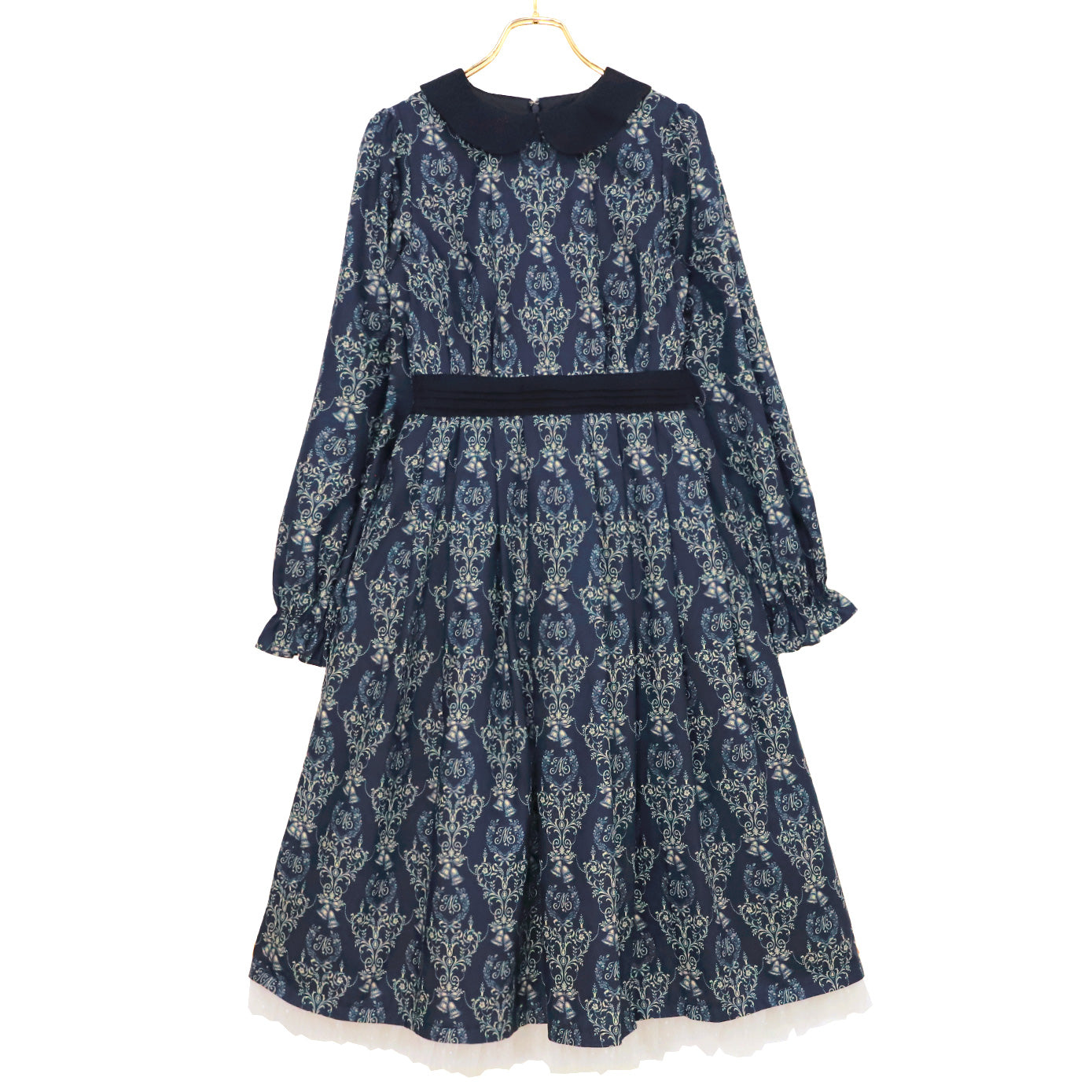 Blessing bell ケープ付きワンピース