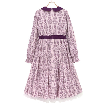 Blessing bell ケープ付きワンピース