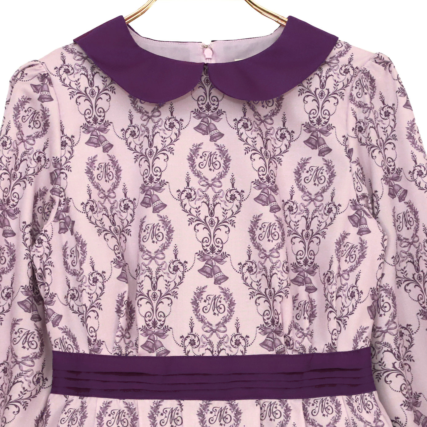 Blessing bell ケープ付きワンピース