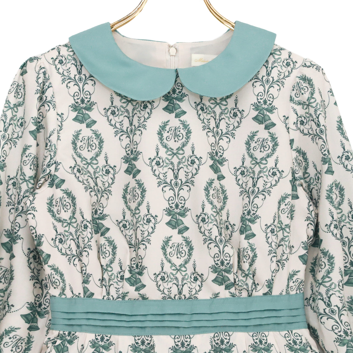 Blessing bell ケープ付きワンピース