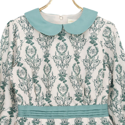 Blessing bell ケープ付きワンピース