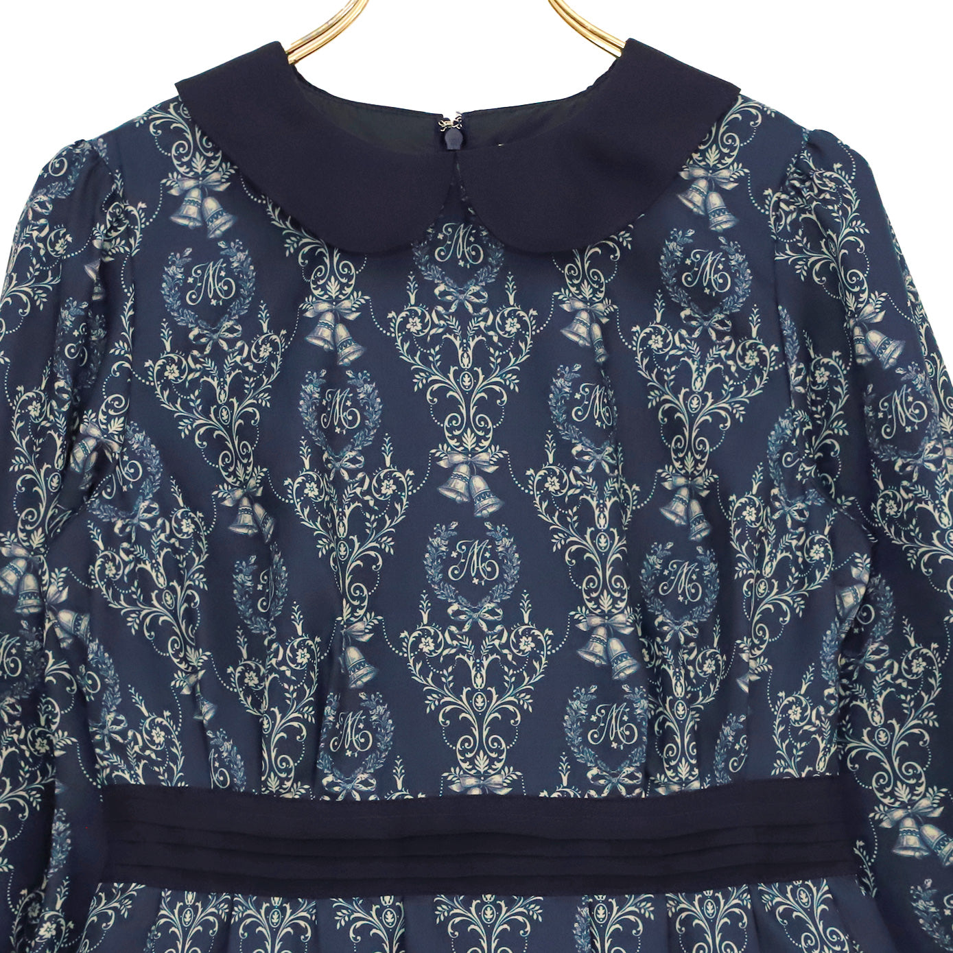 Blessing bell ケープ付きワンピース