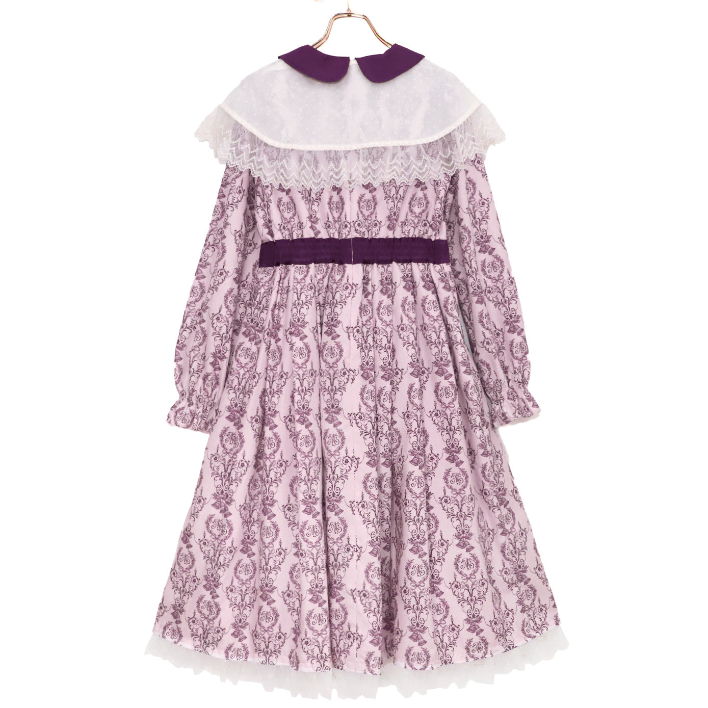 Blessing bell ケープ付きワンピース