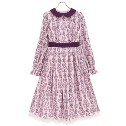 Blessing bell ケープ付きワンピース