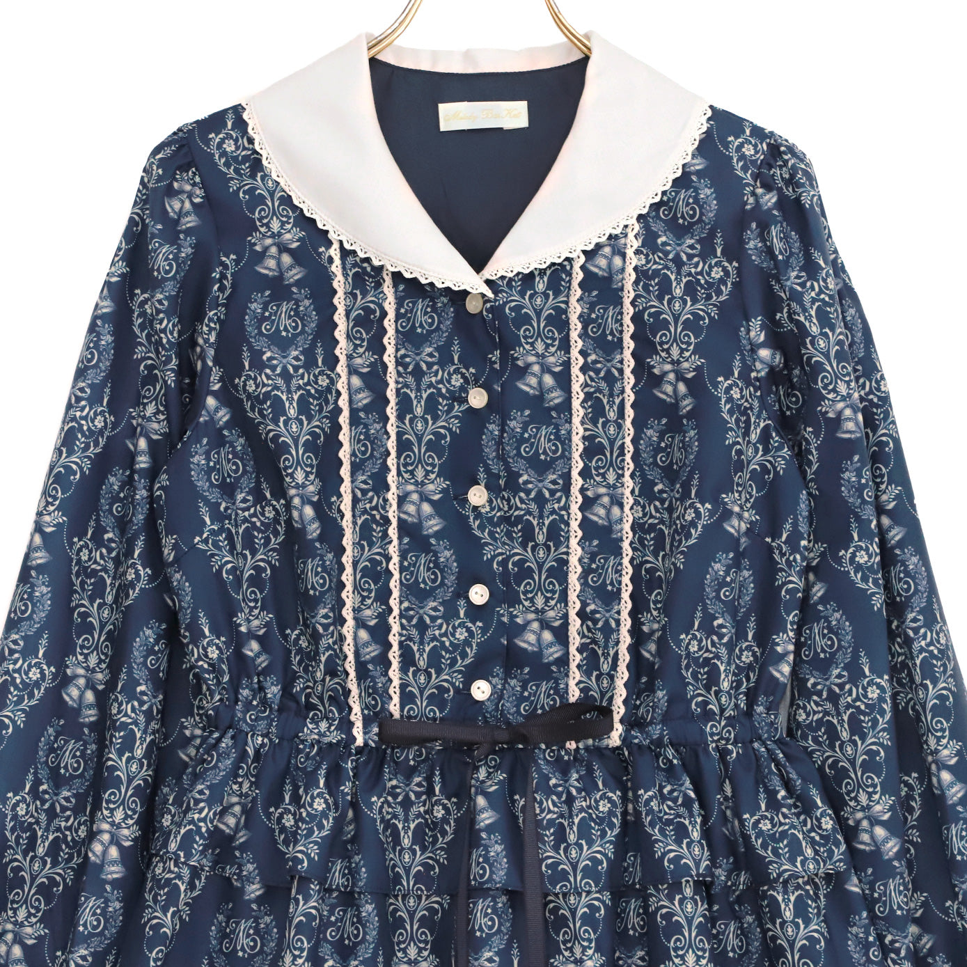 Blessing bell peplum blouse dress