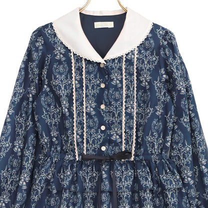 Blessing bell peplum blouse dress