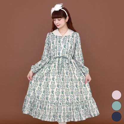 Blessing bell peplum blouse dress