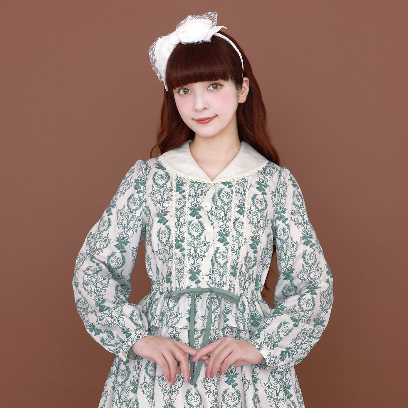 Blessing bell peplum blouse dress