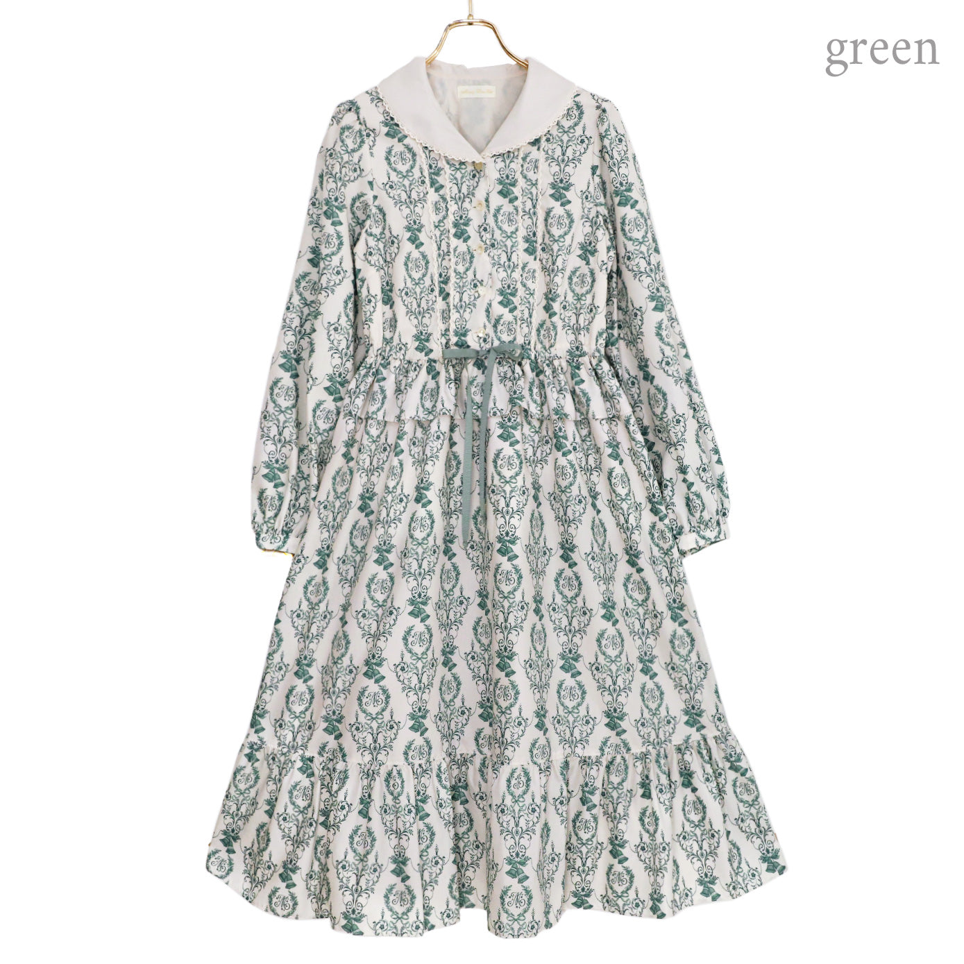 Blessing bell peplum blouse dress