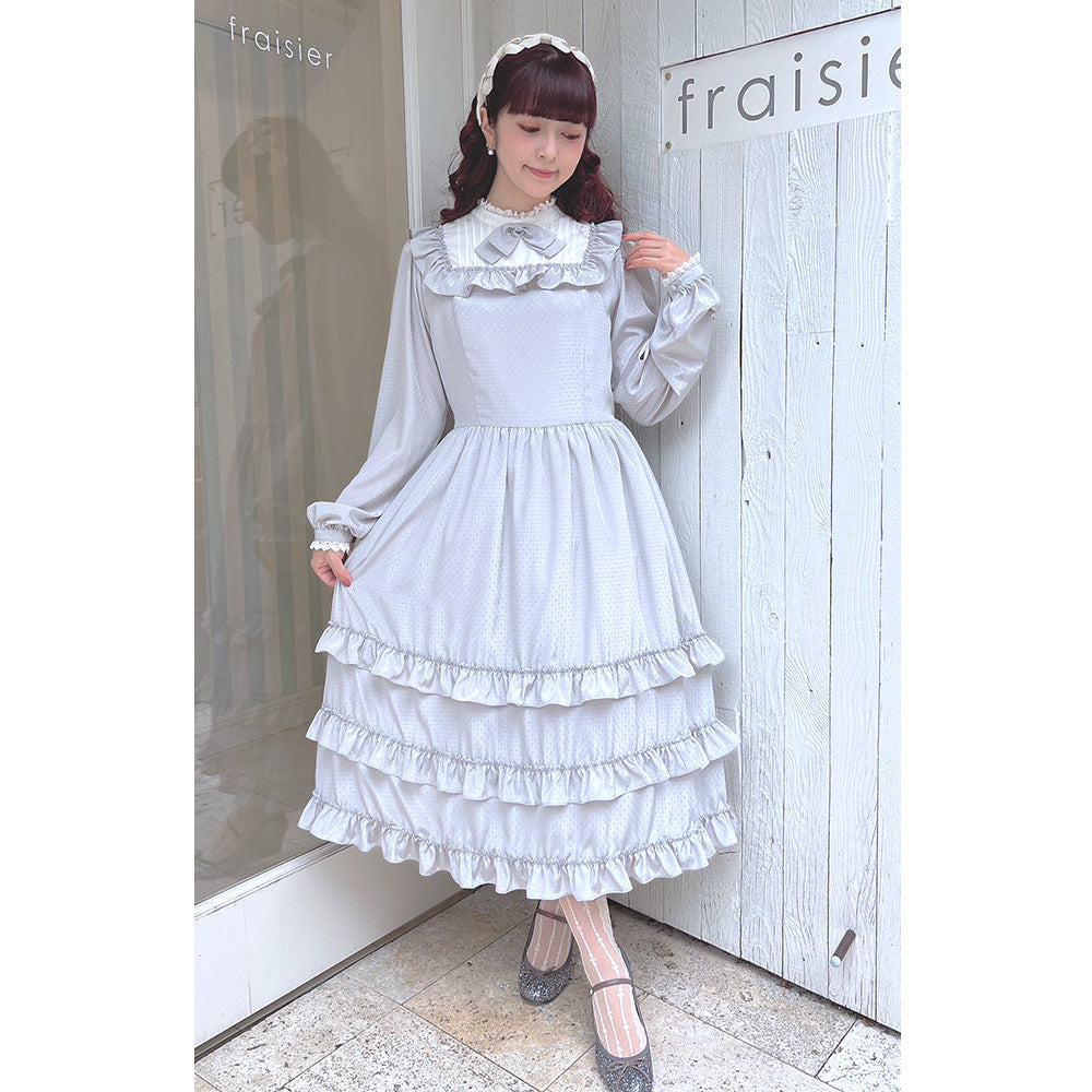 Shiny dot dress-Melody BasKet(メロディバスケット) – fraisier on-line