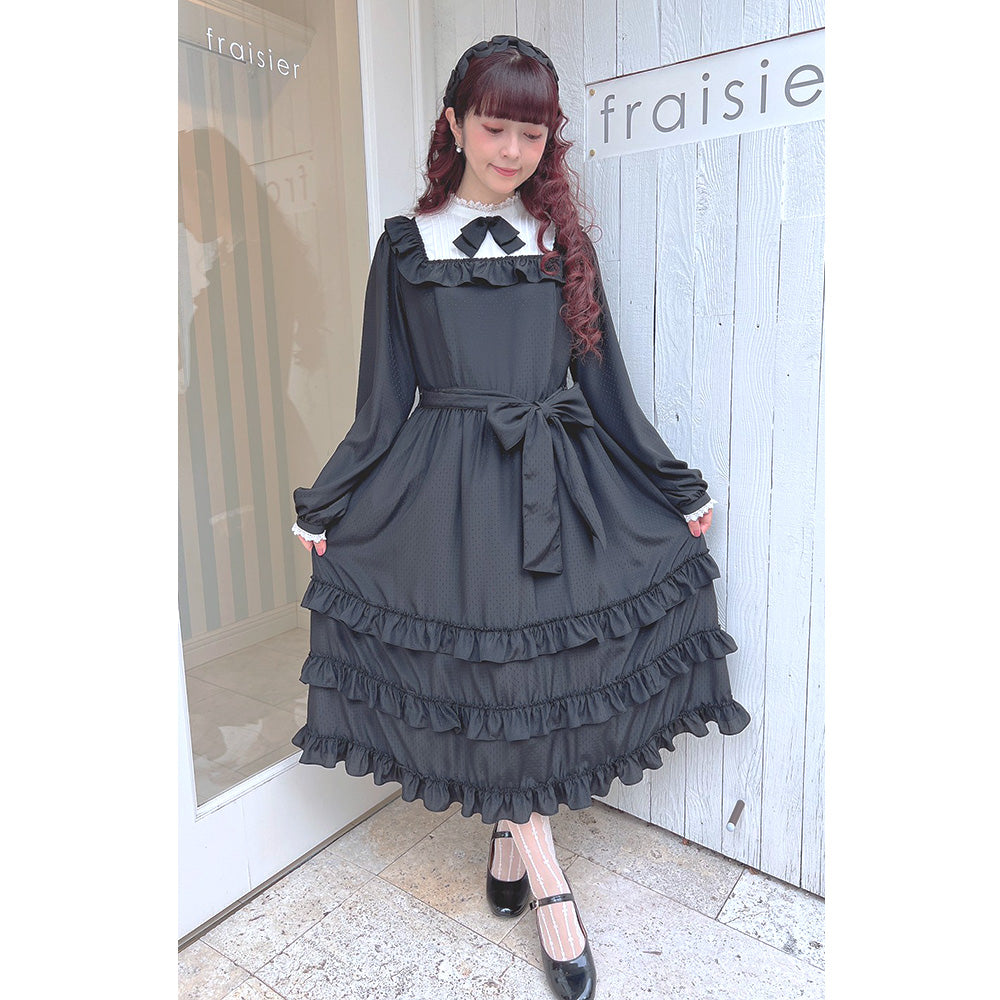 Shiny dot dress-Melody BasKet(メロディバスケット) – fraisier on-line