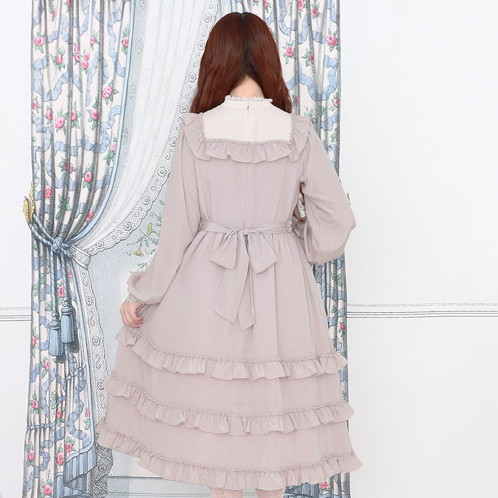 Shiny dot dress-Melody BasKet(メロディバスケット) – fraisier