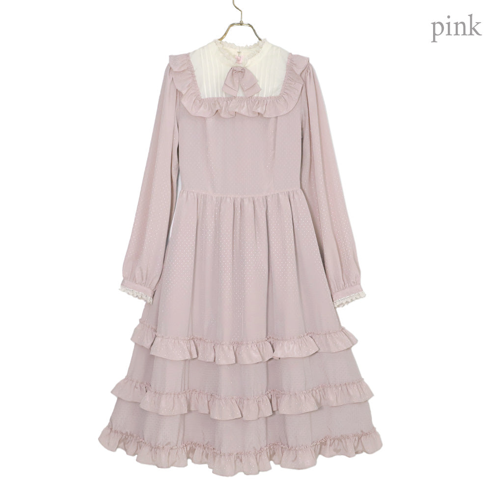 Shiny dot dress-Melody BasKet(メロディバスケット) – fraisier on-line