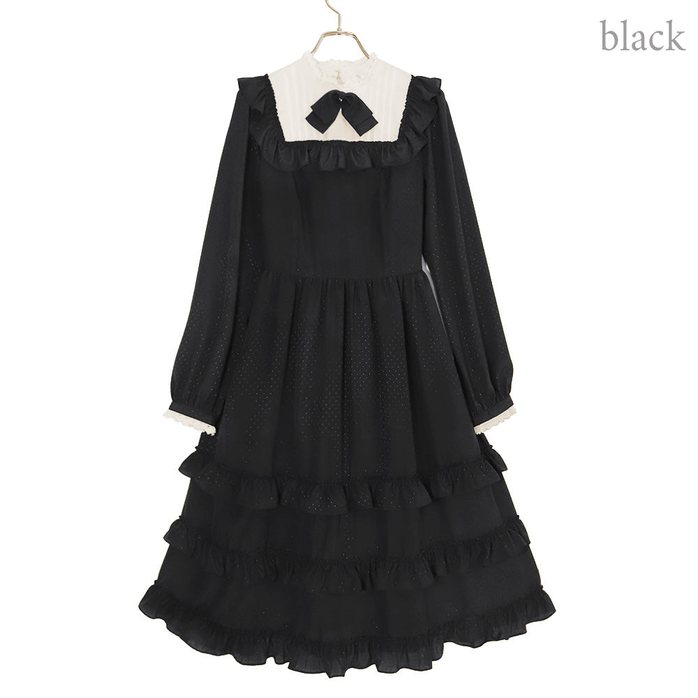 Shiny dot dress-Melody BasKet(メロディバスケット) – fraisier on-line