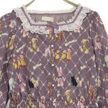 Load image into Gallery viewer, Little stuffed animals blouse dress
