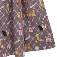 将图片加载到图库查看器，Little stuffed animals blouse dress
