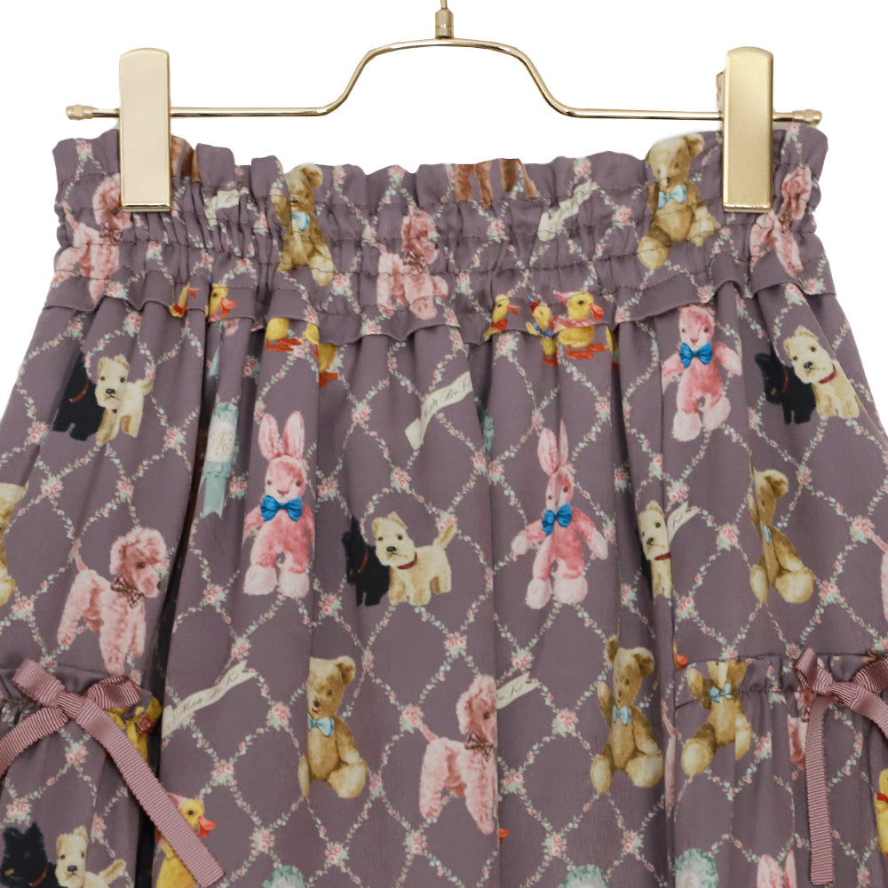 Little stuffed animals skirt