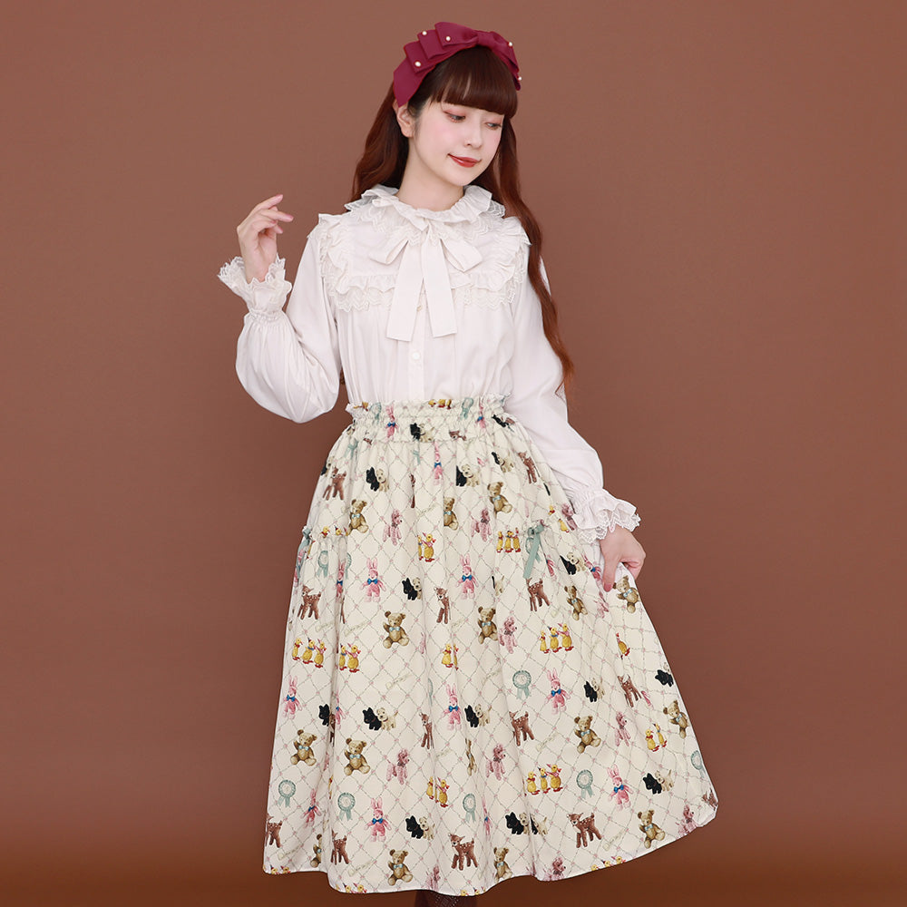 Little stuffed animals skirt