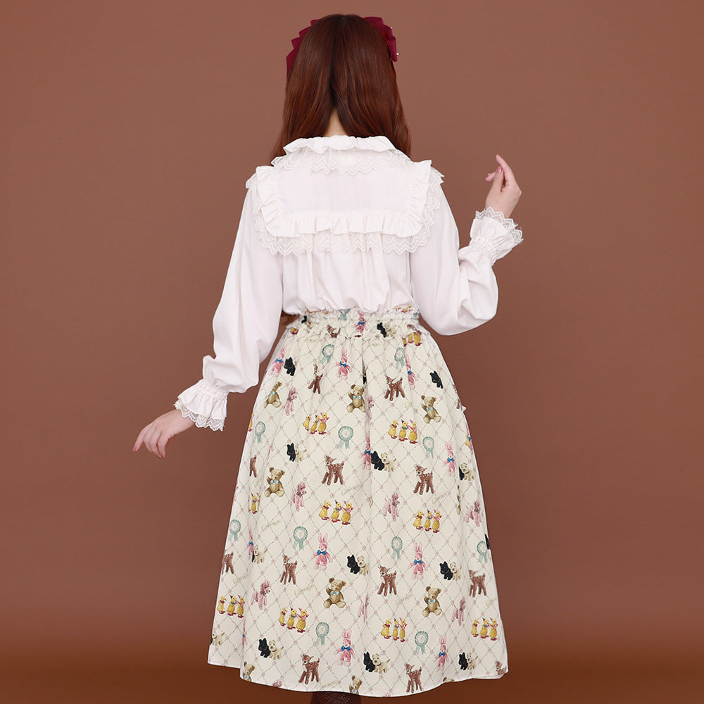 Little stuffed animals skirt
