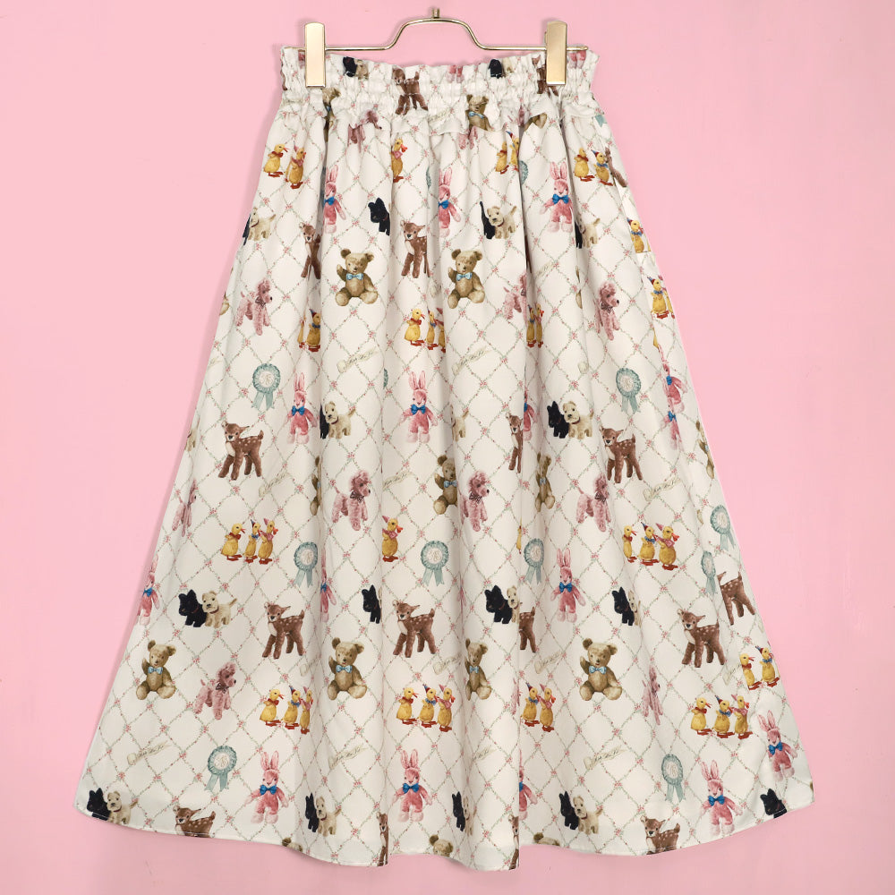 Little stuffed animals skirt