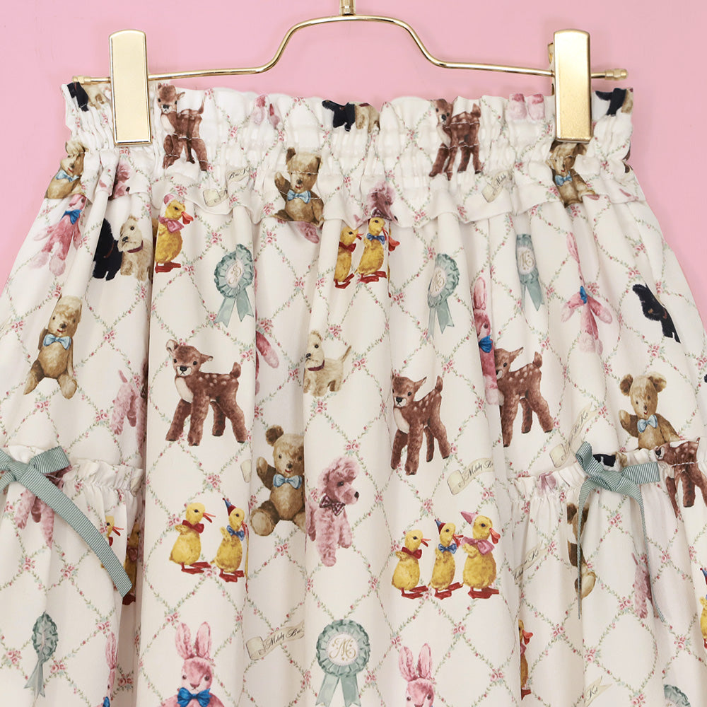 Little stuffed animals skirt