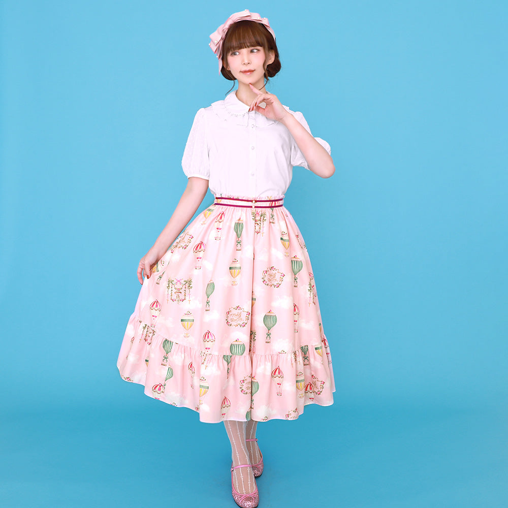 スノーカット半袖ブラウス