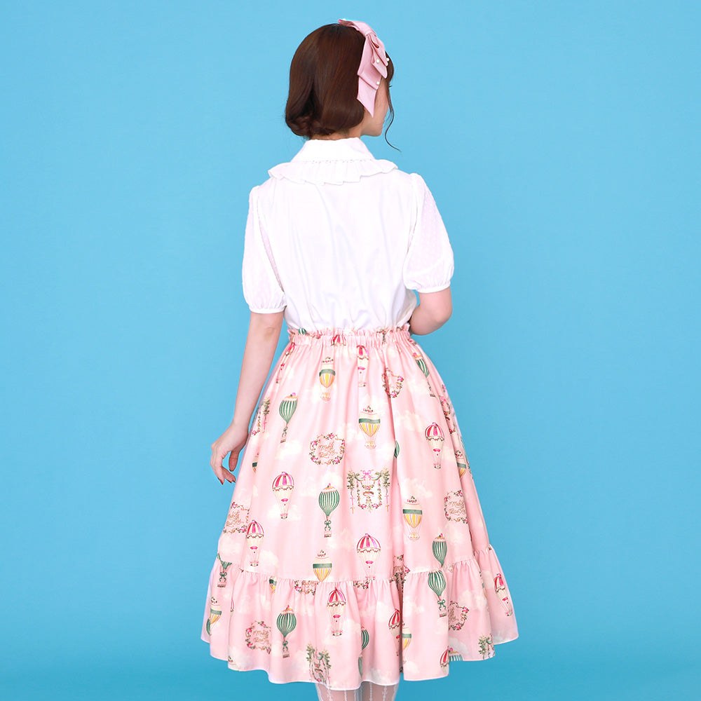 スノーカット半袖ブラウス