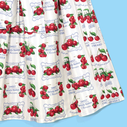 Fresh Cherry襟付きワンピース