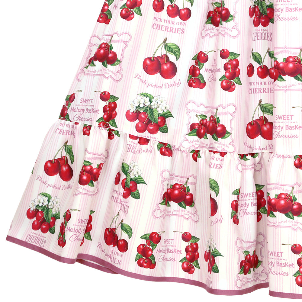 Fresh Cherryスクエアネックワンピース