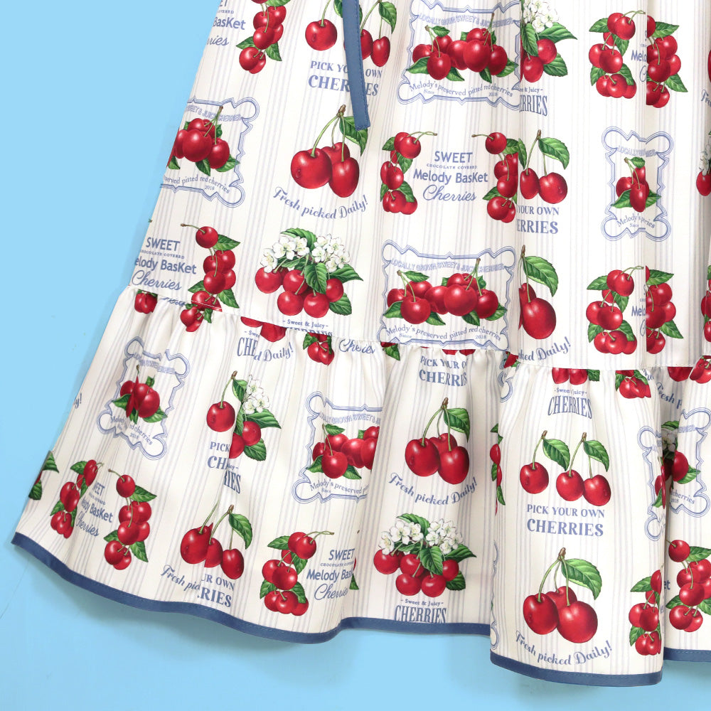 Fresh Cherryスクエアネックワンピース