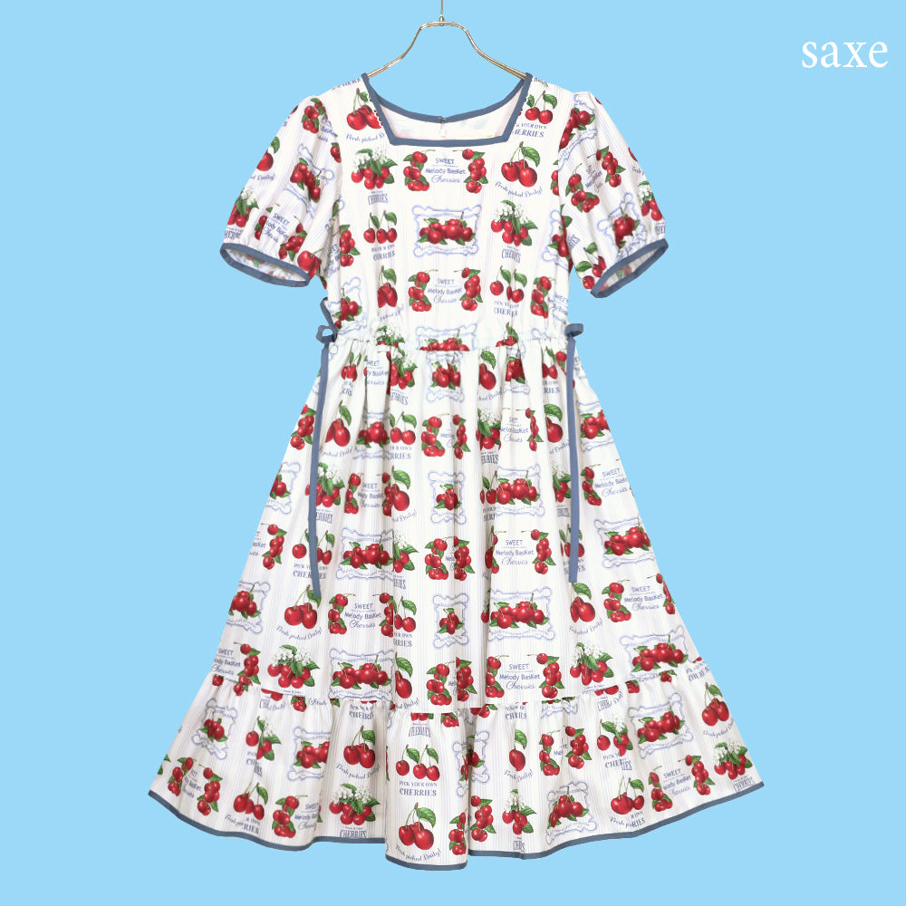 Fresh Cherryスクエアネックワンピース
